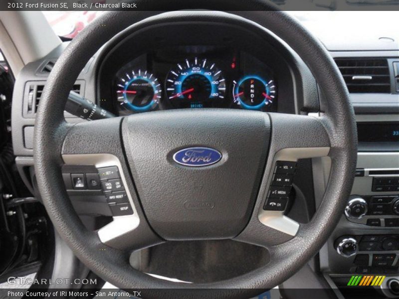 Black / Charcoal Black 2012 Ford Fusion SE