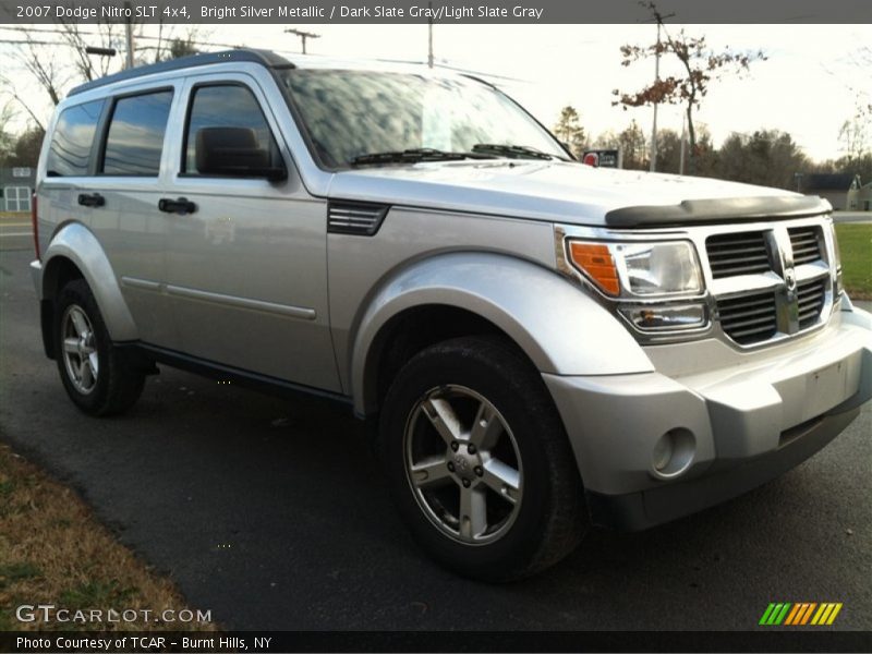 Bright Silver Metallic / Dark Slate Gray/Light Slate Gray 2007 Dodge Nitro SLT 4x4