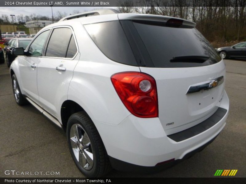 Summit White / Jet Black 2014 Chevrolet Equinox LT AWD