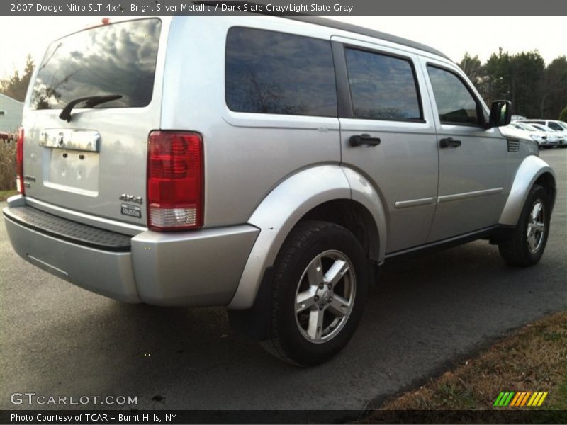 Bright Silver Metallic / Dark Slate Gray/Light Slate Gray 2007 Dodge Nitro SLT 4x4