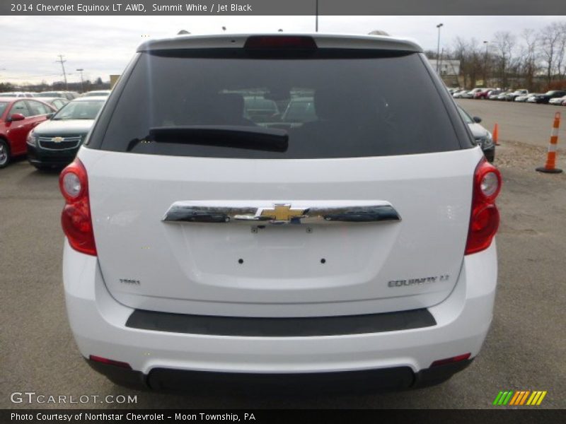 Summit White / Jet Black 2014 Chevrolet Equinox LT AWD