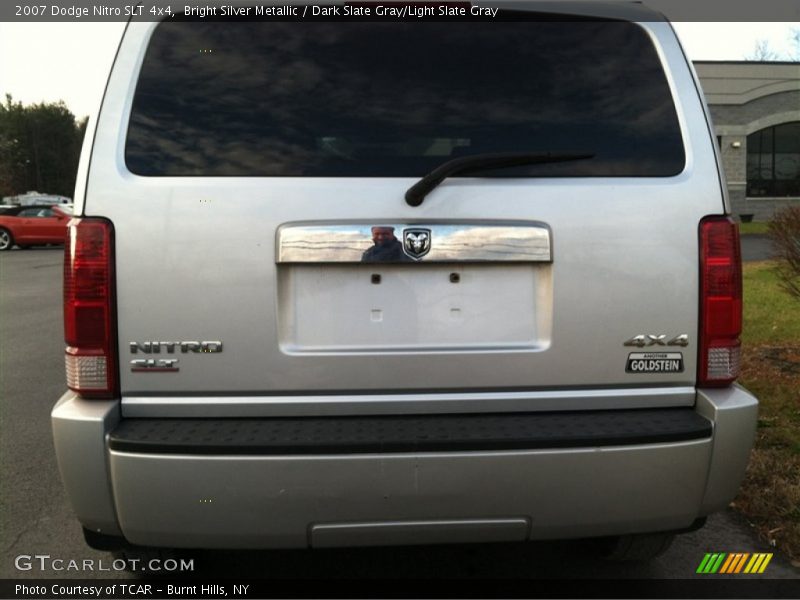 Bright Silver Metallic / Dark Slate Gray/Light Slate Gray 2007 Dodge Nitro SLT 4x4