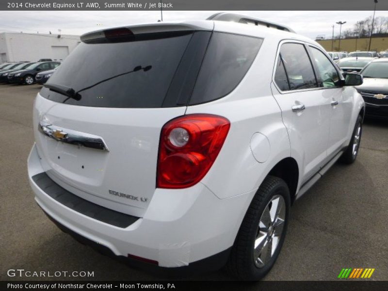 Summit White / Jet Black 2014 Chevrolet Equinox LT AWD