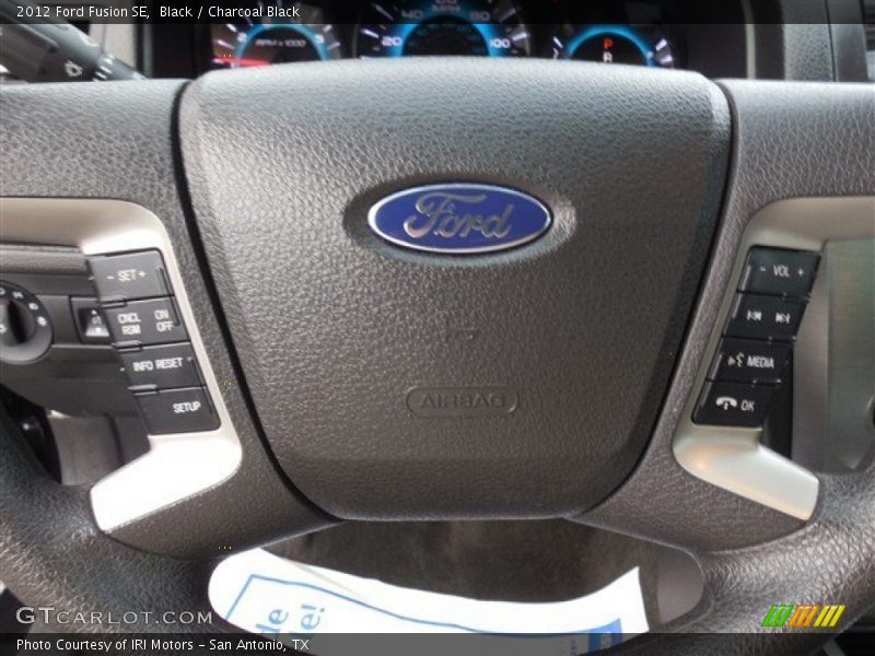 Black / Charcoal Black 2012 Ford Fusion SE