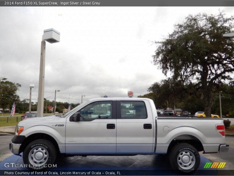 2014 F150 XL SuperCrew Ingot Silver