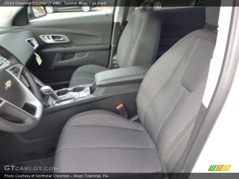 Summit White / Jet Black 2014 Chevrolet Equinox LT AWD