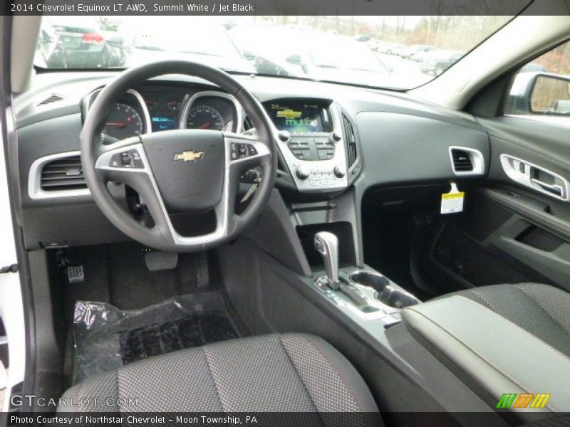 Summit White / Jet Black 2014 Chevrolet Equinox LT AWD