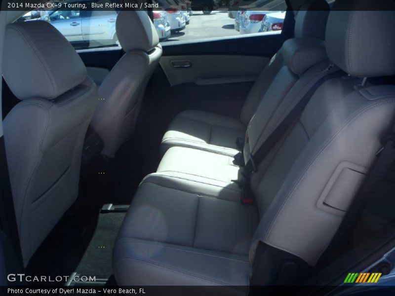 Blue Reflex Mica / Sand 2014 Mazda CX-9 Touring