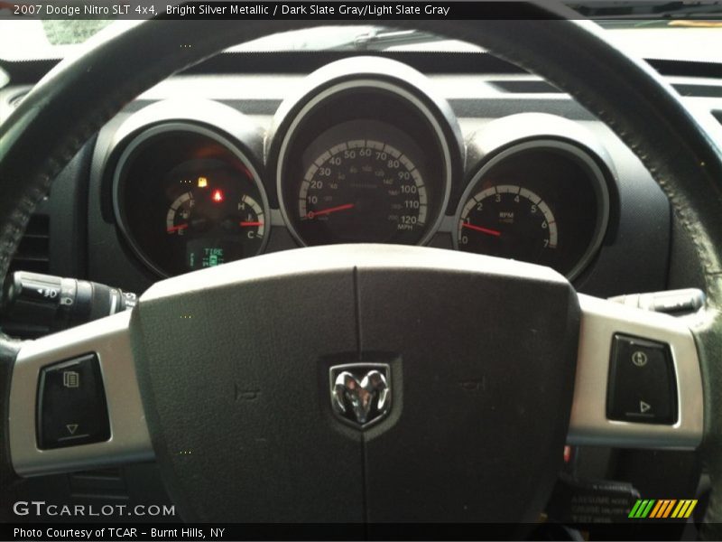 Bright Silver Metallic / Dark Slate Gray/Light Slate Gray 2007 Dodge Nitro SLT 4x4