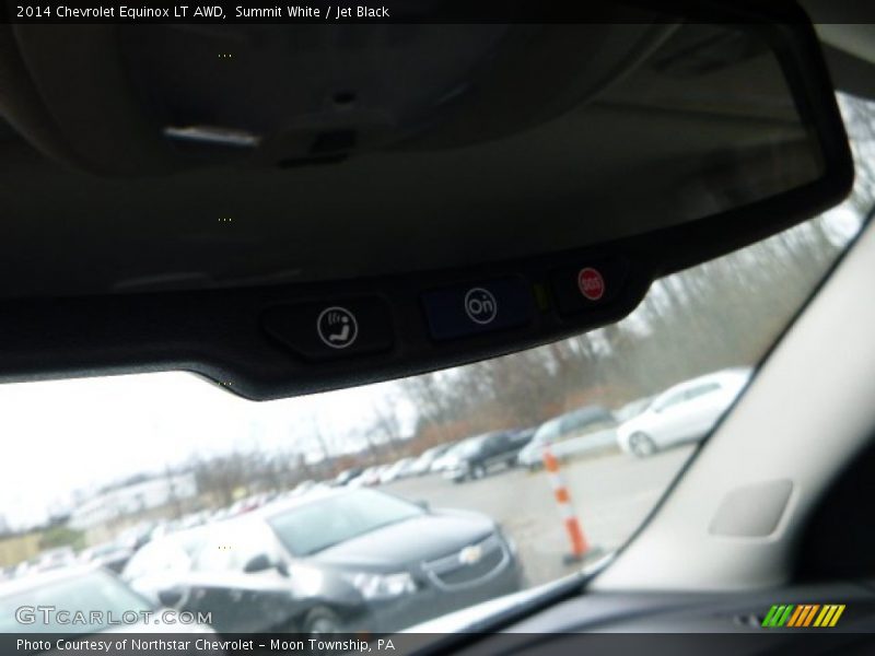 Summit White / Jet Black 2014 Chevrolet Equinox LT AWD