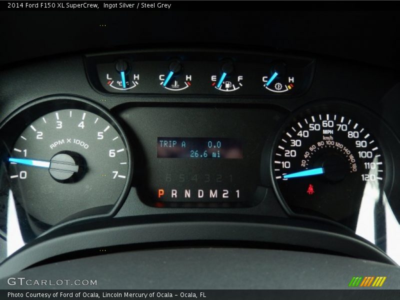  2014 F150 XL SuperCrew XL SuperCrew Gauges