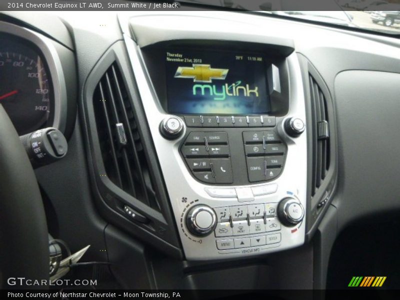 Summit White / Jet Black 2014 Chevrolet Equinox LT AWD