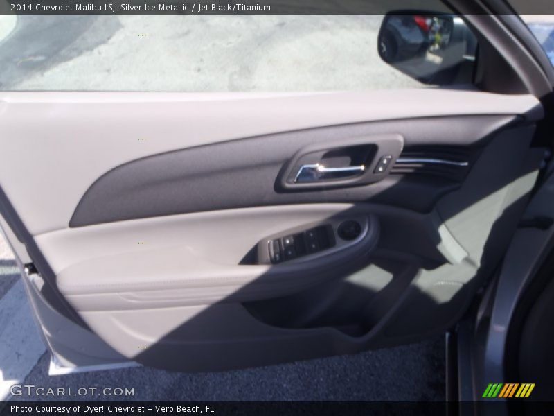 Silver Ice Metallic / Jet Black/Titanium 2014 Chevrolet Malibu LS