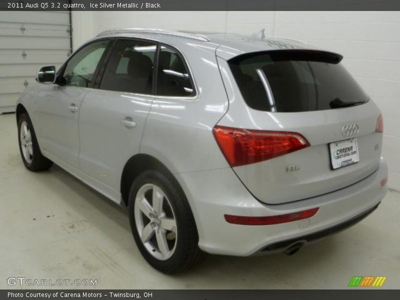 Ice Silver Metallic / Black 2011 Audi Q5 3.2 quattro
