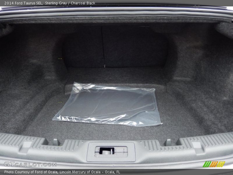 Sterling Gray / Charcoal Black 2014 Ford Taurus SEL