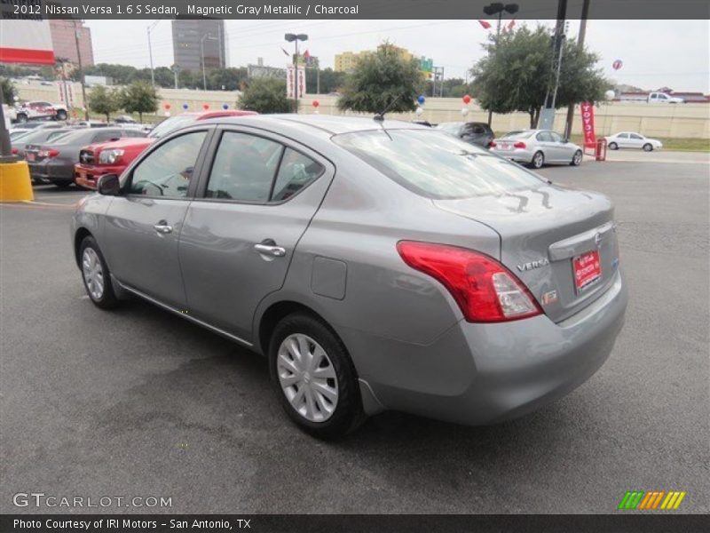 Magnetic Gray Metallic / Charcoal 2012 Nissan Versa 1.6 S Sedan
