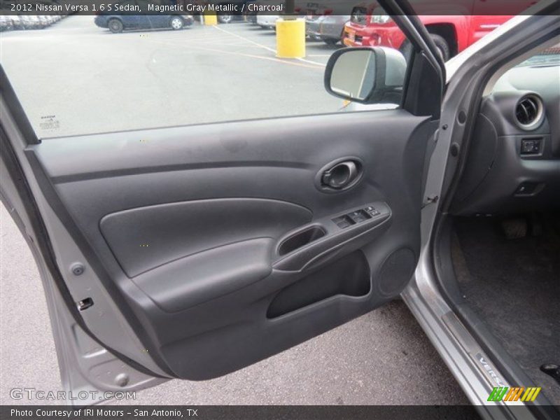 Magnetic Gray Metallic / Charcoal 2012 Nissan Versa 1.6 S Sedan