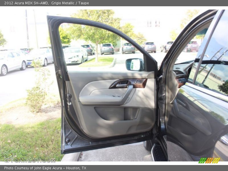 Grigio Metallic / Taupe 2012 Acura MDX SH-AWD