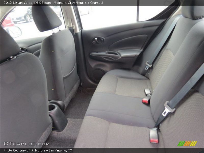 Magnetic Gray Metallic / Charcoal 2012 Nissan Versa 1.6 S Sedan