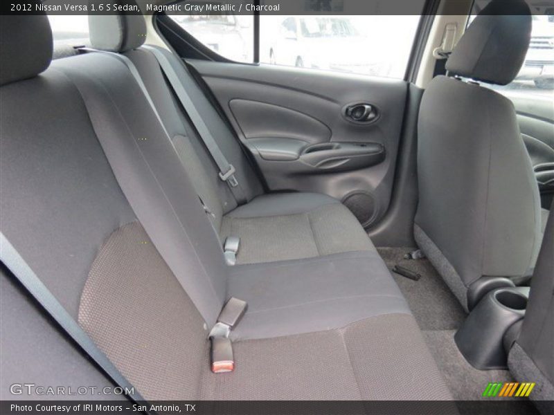 Magnetic Gray Metallic / Charcoal 2012 Nissan Versa 1.6 S Sedan