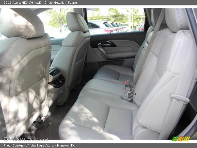 Grigio Metallic / Taupe 2012 Acura MDX SH-AWD