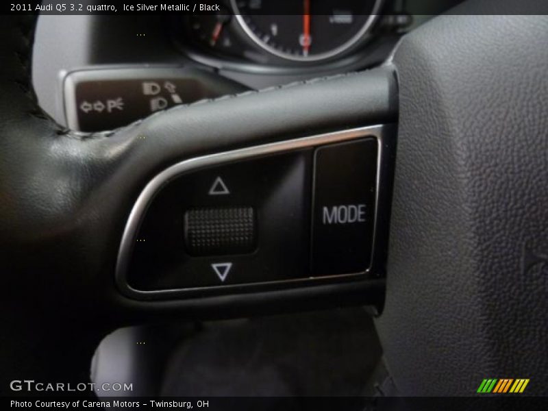 Ice Silver Metallic / Black 2011 Audi Q5 3.2 quattro