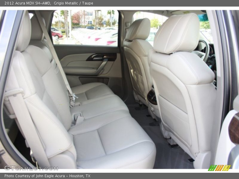 Grigio Metallic / Taupe 2012 Acura MDX SH-AWD