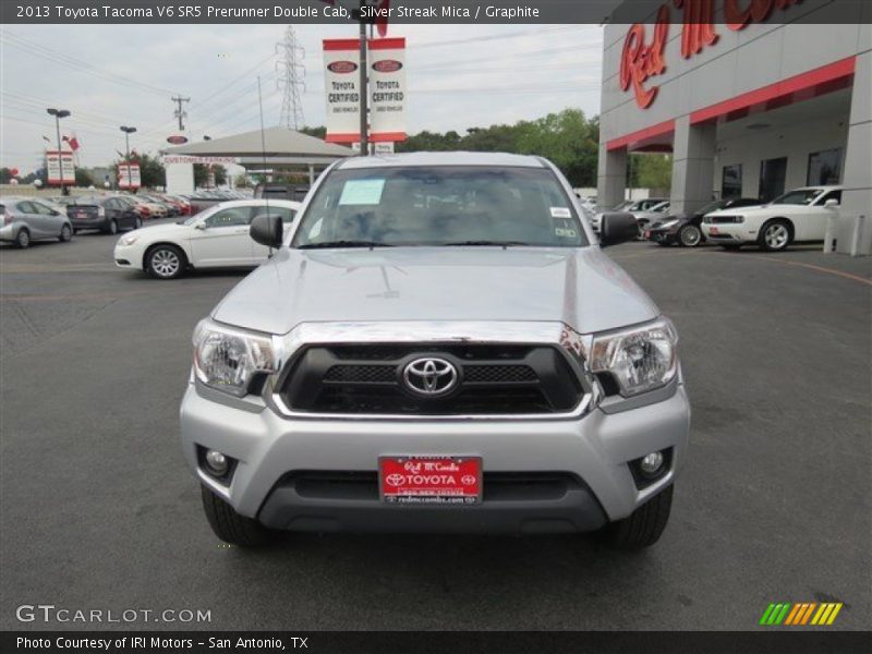 Silver Streak Mica / Graphite 2013 Toyota Tacoma V6 SR5 Prerunner Double Cab