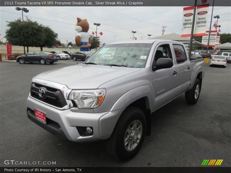 Silver Streak Mica / Graphite 2013 Toyota Tacoma V6 SR5 Prerunner Double Cab