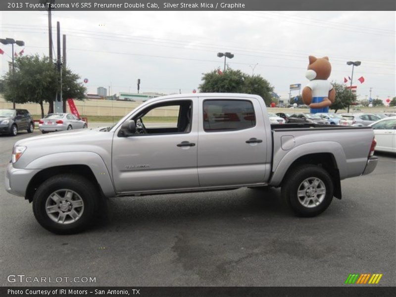 Silver Streak Mica / Graphite 2013 Toyota Tacoma V6 SR5 Prerunner Double Cab