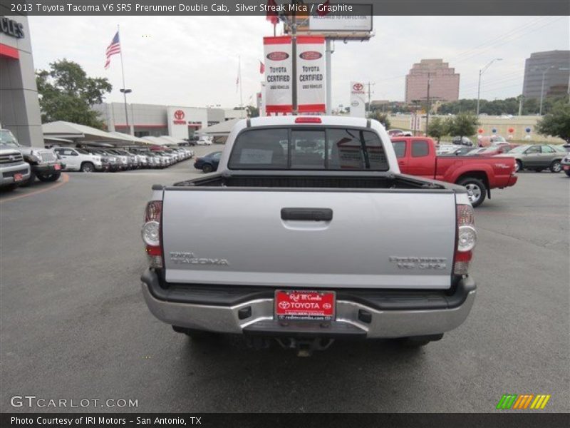 Silver Streak Mica / Graphite 2013 Toyota Tacoma V6 SR5 Prerunner Double Cab