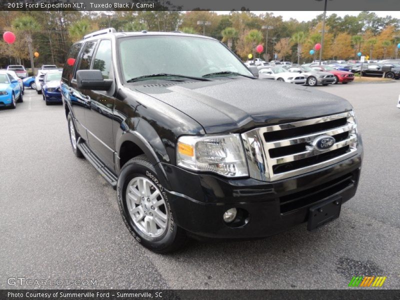 Tuxedo Black / Camel 2013 Ford Expedition XLT