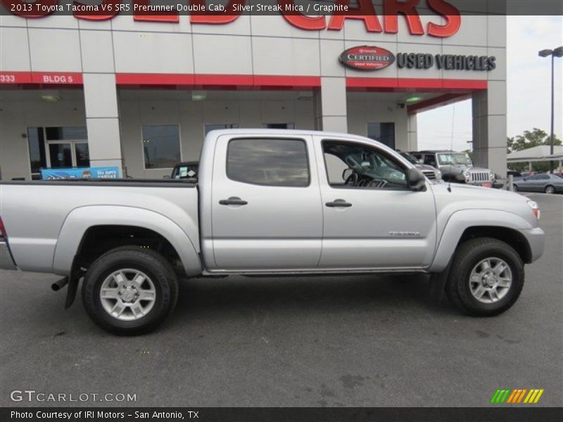 Silver Streak Mica / Graphite 2013 Toyota Tacoma V6 SR5 Prerunner Double Cab