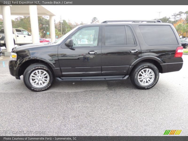Tuxedo Black / Camel 2013 Ford Expedition XLT