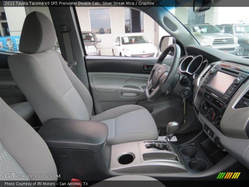 Silver Streak Mica / Graphite 2013 Toyota Tacoma V6 SR5 Prerunner Double Cab