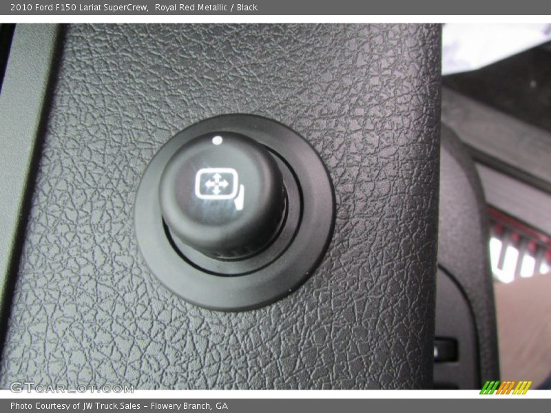 Royal Red Metallic / Black 2010 Ford F150 Lariat SuperCrew