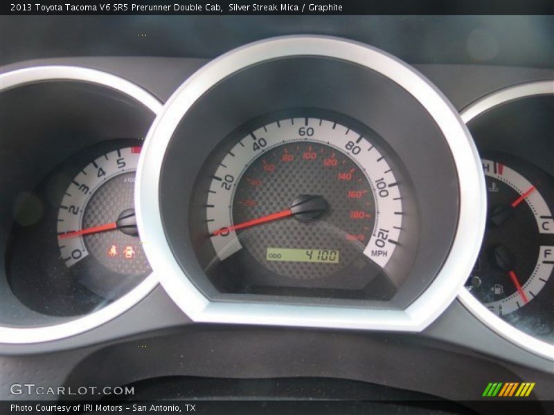 Silver Streak Mica / Graphite 2013 Toyota Tacoma V6 SR5 Prerunner Double Cab