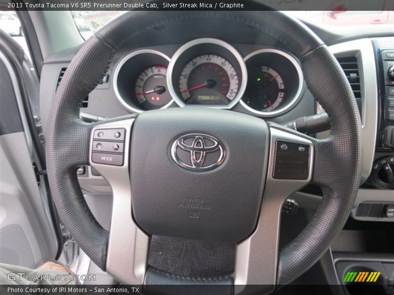 Silver Streak Mica / Graphite 2013 Toyota Tacoma V6 SR5 Prerunner Double Cab