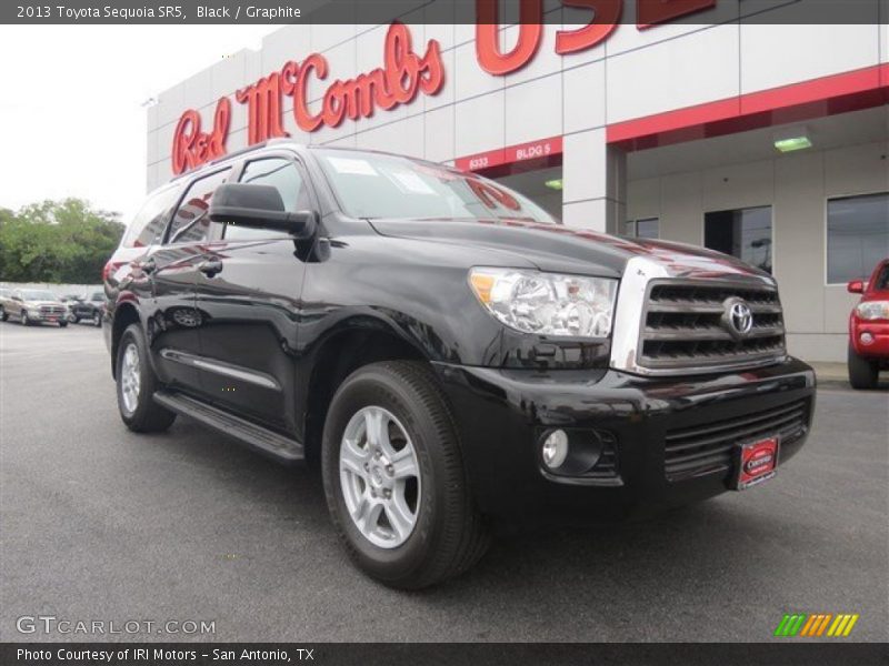 Black / Graphite 2013 Toyota Sequoia SR5