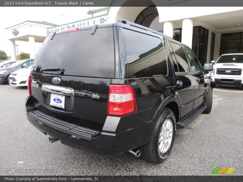 Tuxedo Black / Camel 2013 Ford Expedition XLT