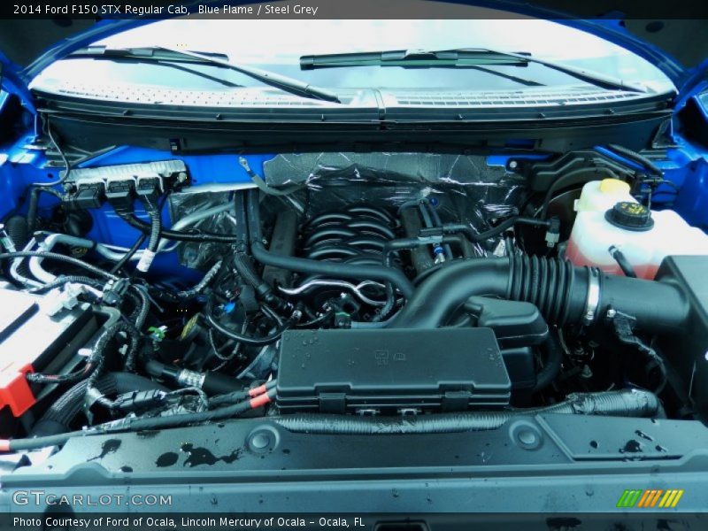  2014 F150 STX Regular Cab Engine - 5.0 Liter Flex-Fuel DOHC 32-Valve Ti-VCT V8
