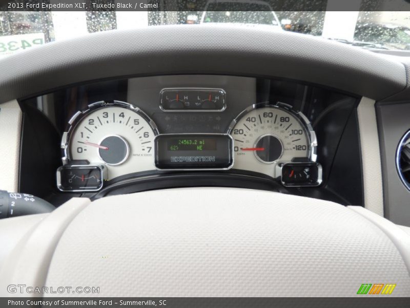 Tuxedo Black / Camel 2013 Ford Expedition XLT