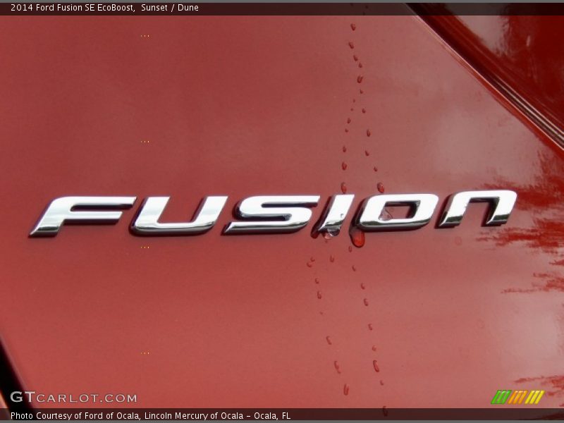 Sunset / Dune 2014 Ford Fusion SE EcoBoost