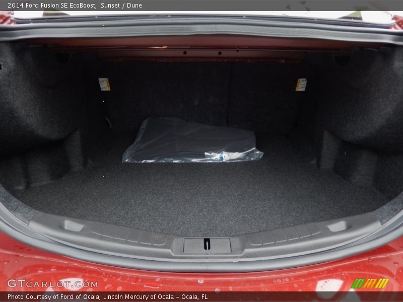 Sunset / Dune 2014 Ford Fusion SE EcoBoost
