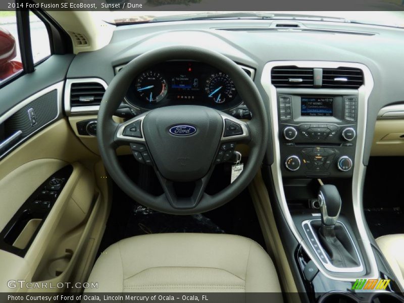 Sunset / Dune 2014 Ford Fusion SE EcoBoost