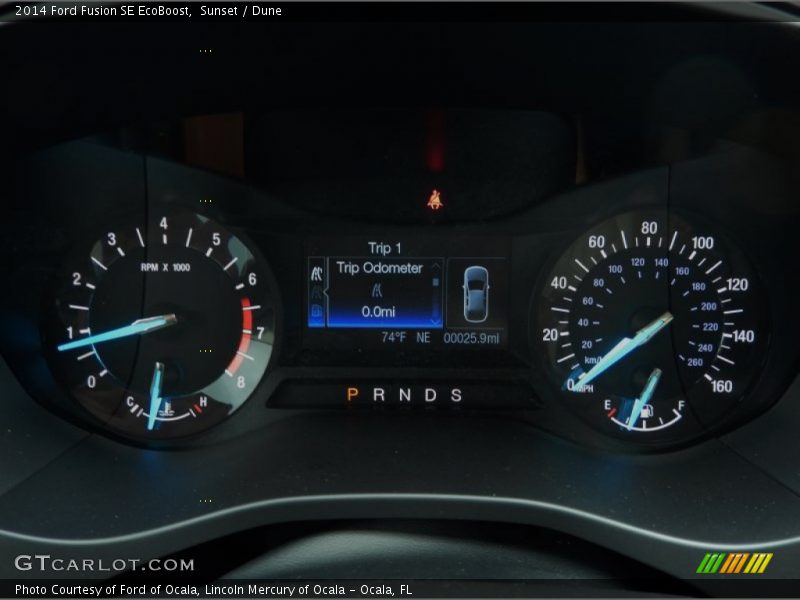 Sunset / Dune 2014 Ford Fusion SE EcoBoost