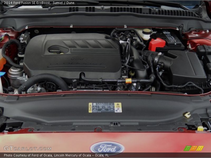 Sunset / Dune 2014 Ford Fusion SE EcoBoost