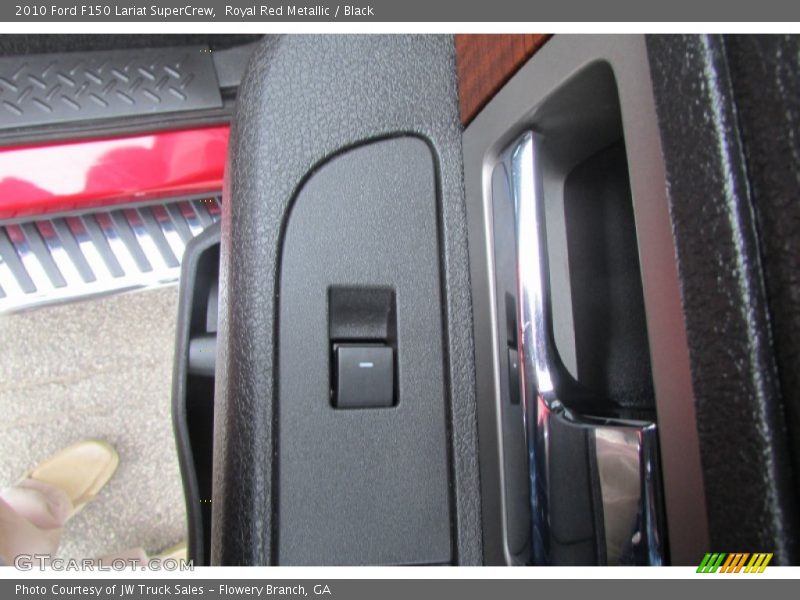 Royal Red Metallic / Black 2010 Ford F150 Lariat SuperCrew