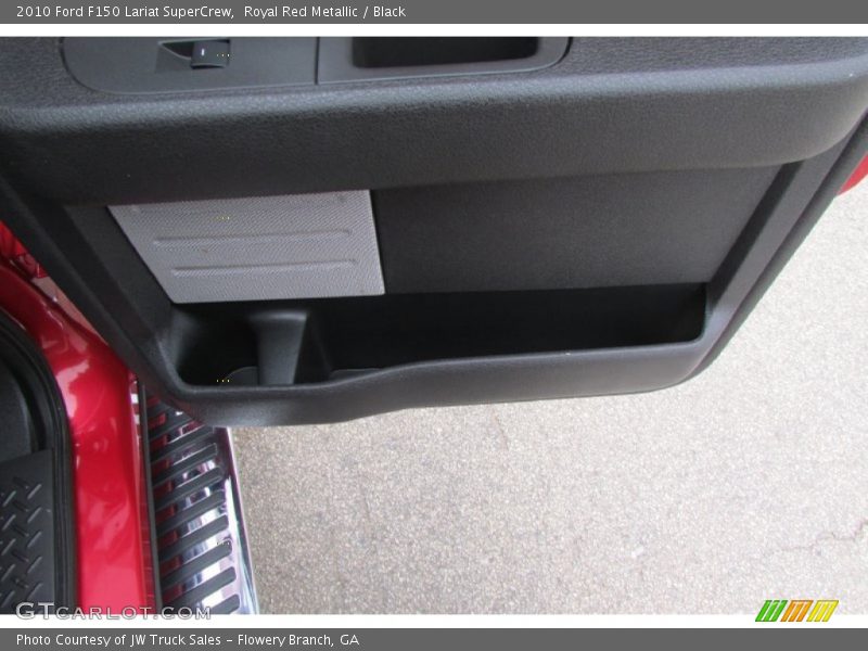 Royal Red Metallic / Black 2010 Ford F150 Lariat SuperCrew