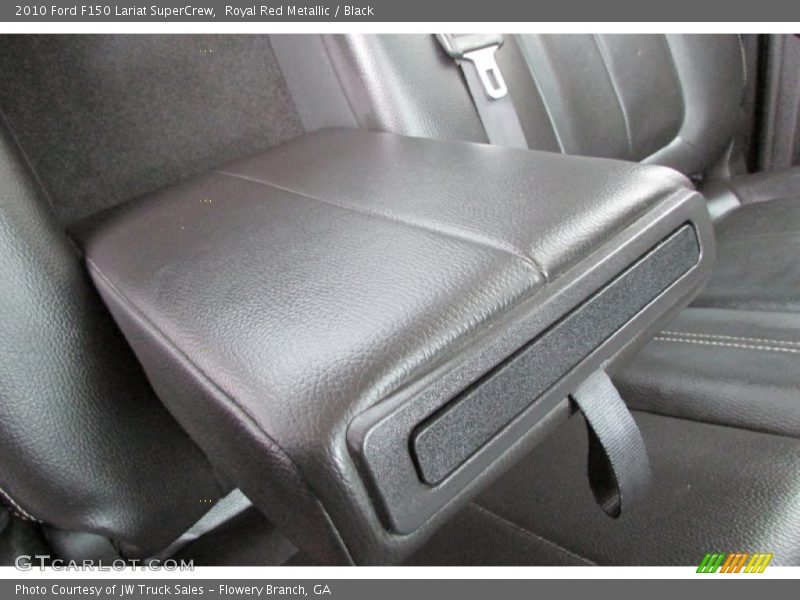 Royal Red Metallic / Black 2010 Ford F150 Lariat SuperCrew